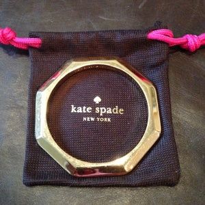 SALE! Kate Spade "Play the Angles" bangle bracelet