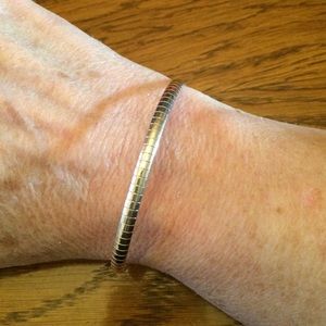 Vintage Italian Sterling Silver Bracelet (925)