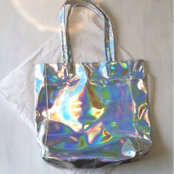 👽Holographic tote bag👽 - Picture 1 of 4