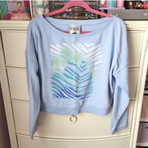 Rare! Victoria's Secret PINK Zebra sweatshirt