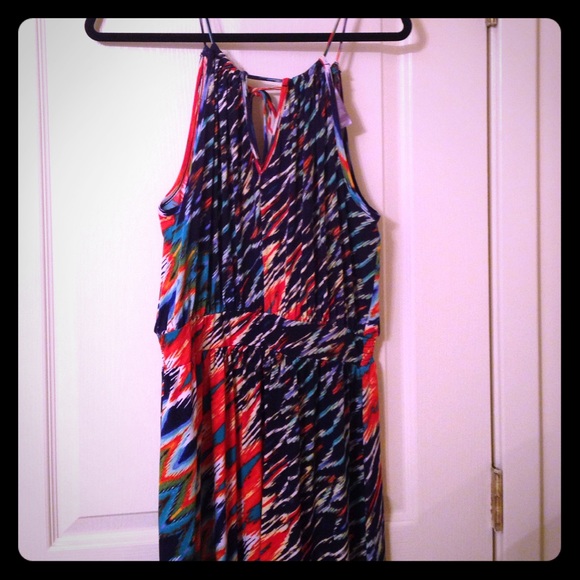 Sexy Long Colorful Maxi Dress