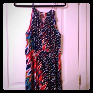 Sexy Long Colorful Maxi Dress