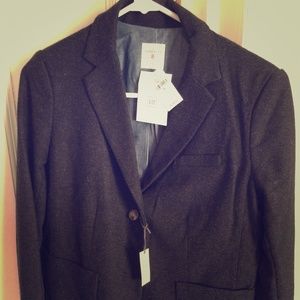 NWT Gap Man-tailored tweed blazer. Never worn.