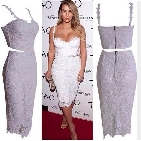 Two Piece Lace Dress
