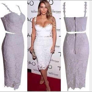 Two Piece Lace Dress