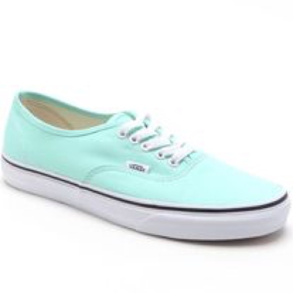 Light blue Vans