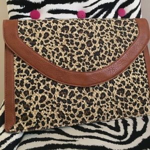 Large Steve Madden envelope clutch