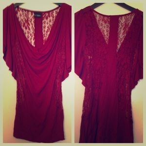 Maroon Daytrip Top