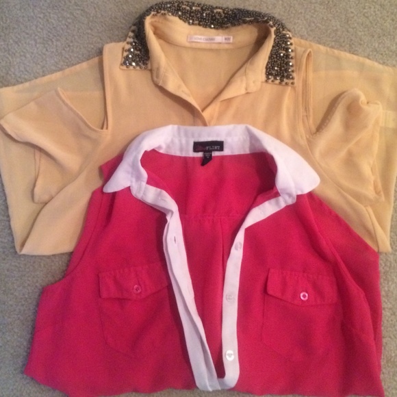 Bundle !! Sheer cute shirts