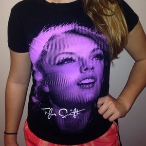 Taylor Swift Purple Face Shirt
