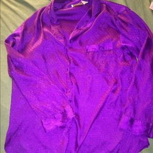 VS SILKY PURPLE PAJAMAS