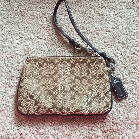 Coach wristlet