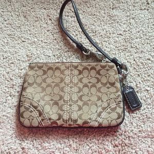 Coach wristlet
