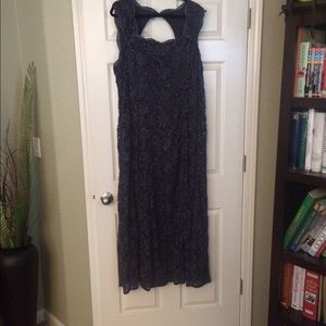 Vintage inspired floor length dress