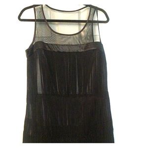 🎉sale🎉 Black fringe cocktail dress
