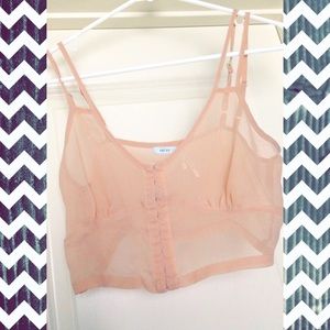 Sheer Urban Outfitters Camisole