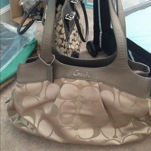 Signature coach bag