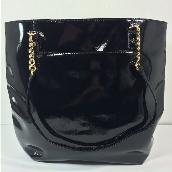 Michael Kors black PVC tote - Picture 1 of 3