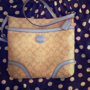Coach cross body purse
