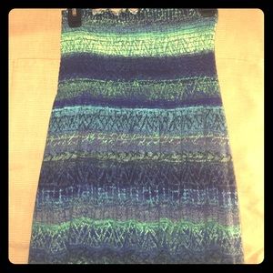 Strapless maxi sundress