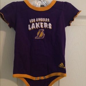 Lakers onesie