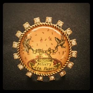 Betsey Johnson Tea Party Ring