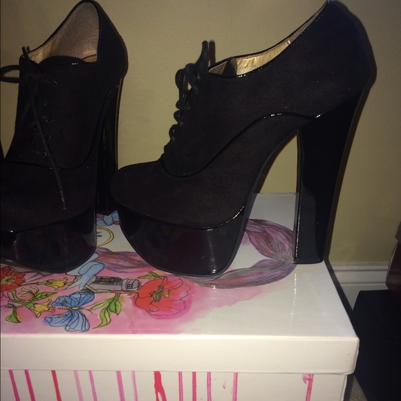 Platform booties! - Picture 3 of 4