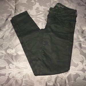 American Eagle army Jeggings