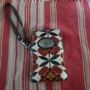 Fossil wrist wallet