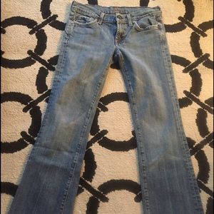 7 for all mankind jeans in bootcut