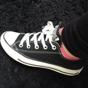 Black Low Top Converse