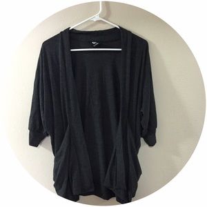 Dark Grey Cardigan with Pockets