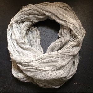 AE lace print infinity scarf