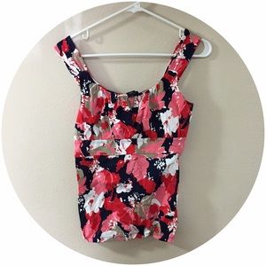 Ann Taylor Floral Tank