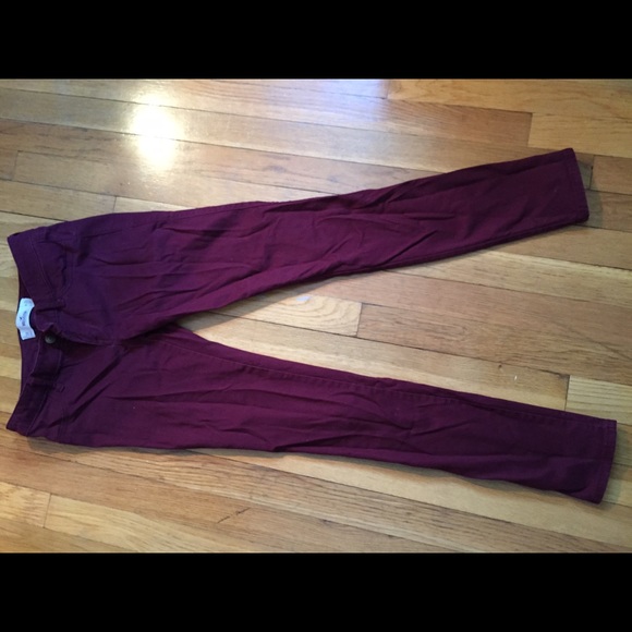 Red Hollister Pants