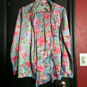 Floral pajamas