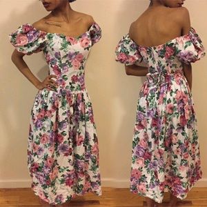 Floral Vintage Dress