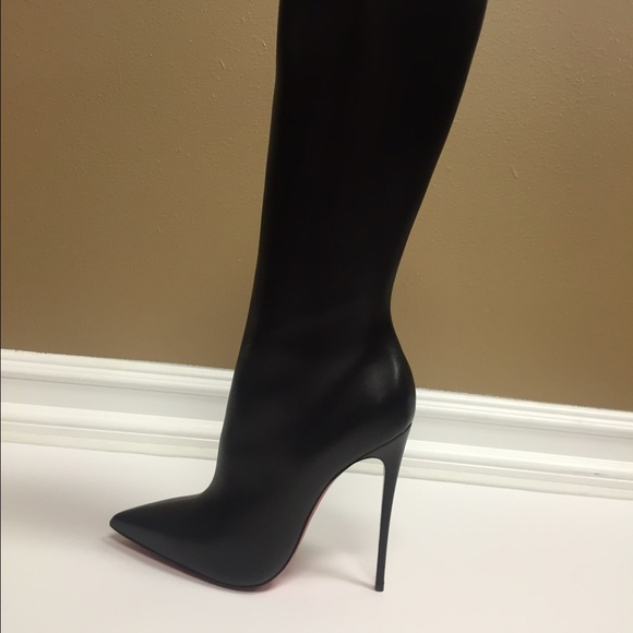 used christian louboutin boots