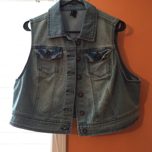 Outerwear - Denim vest NWOT