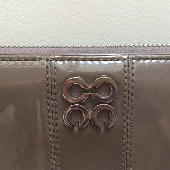 Coach Patent Leather Zipper Wallet - Picture 2 of 4