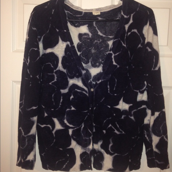 J. Crew Button Up Sweater