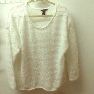 NWOT fuzzy, sparkly sweater!