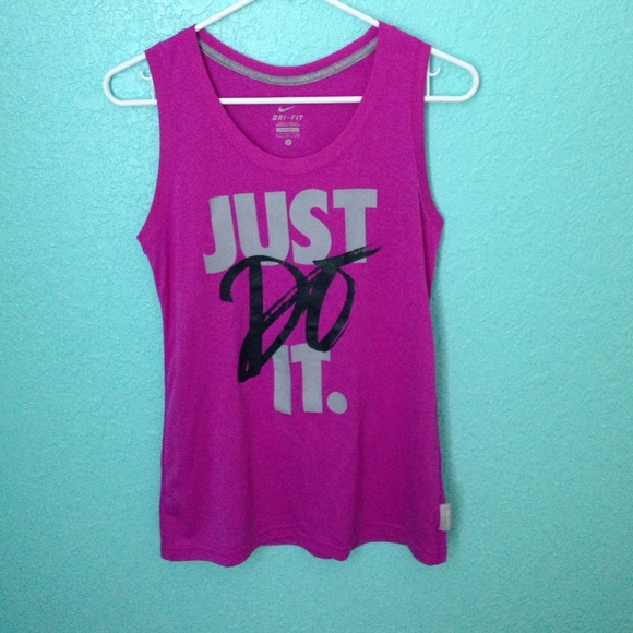 Purple Nike tank top