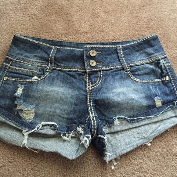 Like new blue jean shorts