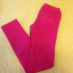 Pink jeans