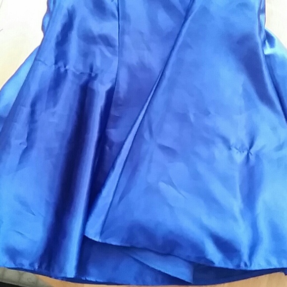 Jessica McClintock Blue Formal Dress - Picture 3 of 4