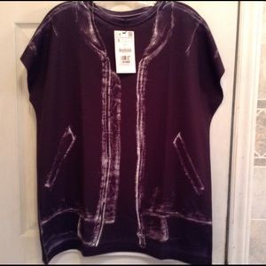 Zara abstract T-shirt