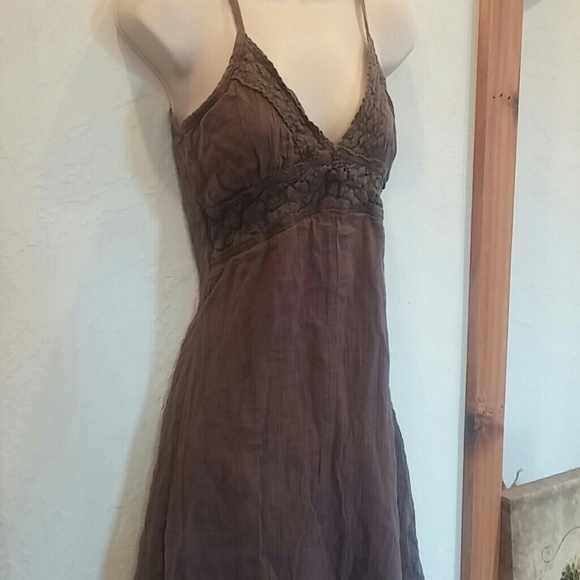 📌SOLD📌Brown Earthy Sundress