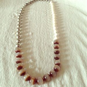 Bohemian style multi color long necklace