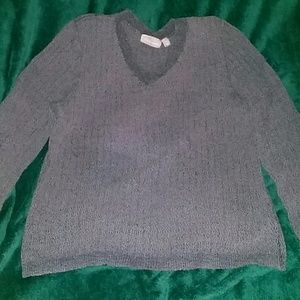 Croft & Barrow xl soft grey sweater.
